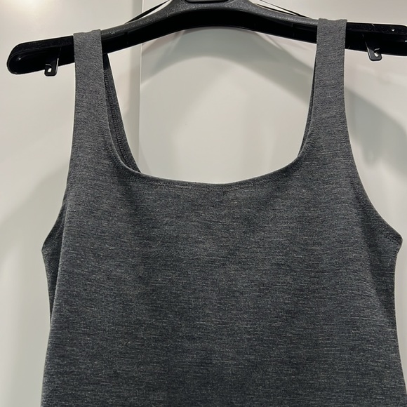 Zara nwt stretch dress, grey size medium - Picture 2 of 5